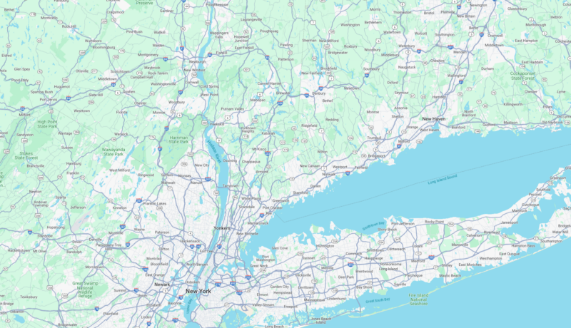 Tri State Area Map