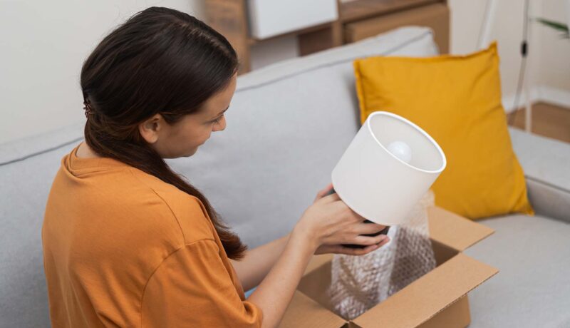 Lampshade Packing